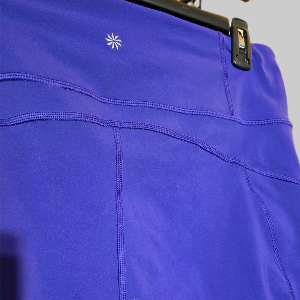 Athleta Cold Weather Rainier High Rise Bootcut Leggings - Borealis Blue - Large - Picture 8 of 10